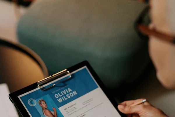 Caregiver helping at home